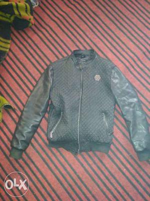 Black Zippered Jacket