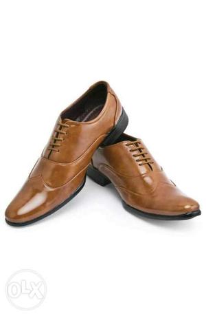Pair Of Brown Leather shoes