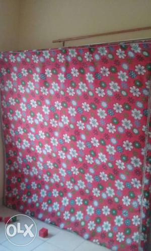 Pink, White, And Green Floral mattress