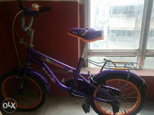 Purple Training Bicycle