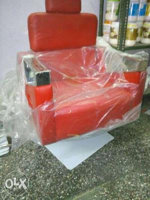 Red Leather Styling Chair