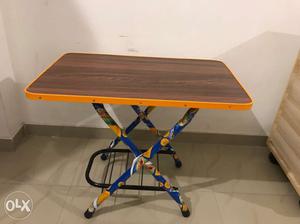Table with plywood top