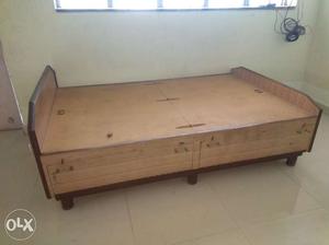 Urgent selling of this double bed purely made of