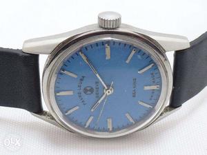 Used Farve Leuba Geneve Sea King Winding Watch In Excellent