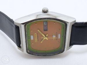 Used Wrist Watch Citizen Dat Date Automatic Watch In