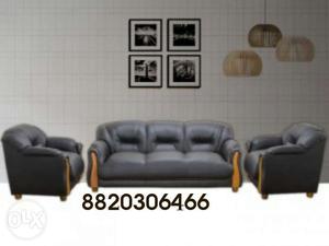 Z black sofa set