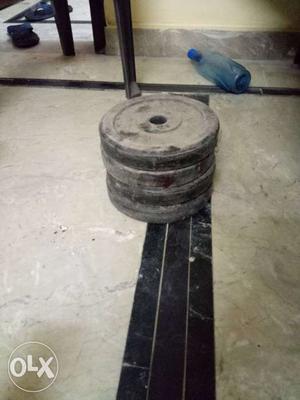 2.5 kg *4 rubber plates