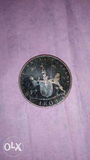 210 years old Indo-British coin