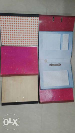6 Box Files in very good condition..