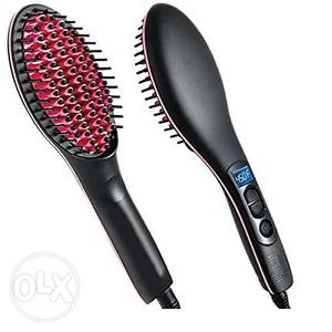 Black And Red Hair Brush