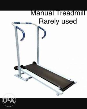 Black And White Manual Treadmill
