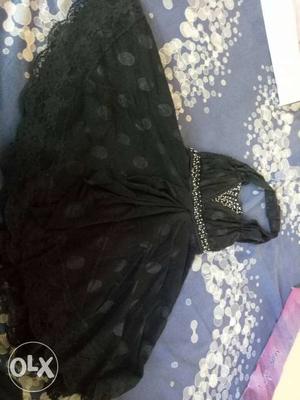 Black gown for 1 year old baby