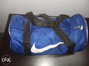 Blue Nike Duffel Bag