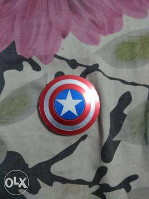 Captain America metal spinner
