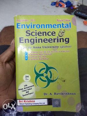 Environmental Science And Engineering By Dr. A. Ravikrishnan