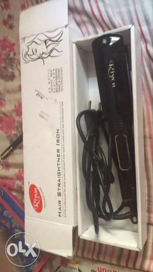 Hair straightner iron which is only used for 6