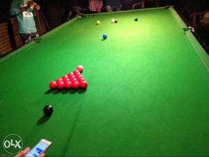 I want to sale my 8*12 snooker tabel new 777