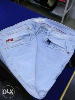 Men's branted jeans