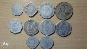 Old coins from year 