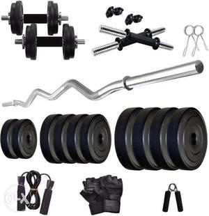 PVC 20 KG Home Gym Equipment home delivery available Rs.100