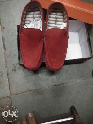 Red loafers for mens