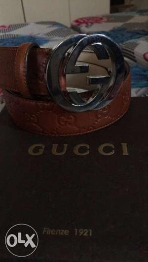 Size 34 original unused gucci belt