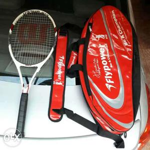 Tennis Rocket Wilson Enforcer with Bag Fly Power