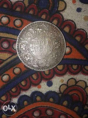 This ia antique coin george VI king emperor 