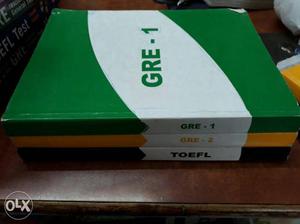 Want to sell off my GRE and TOEFL books