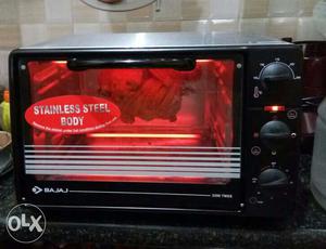 Bajaj tmss Oven Toaster Grill only 5 day's Old,2 Years
