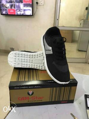 Black Low Top Sneakers With Box