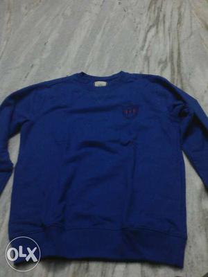 Blue Long-sleeve Shirt