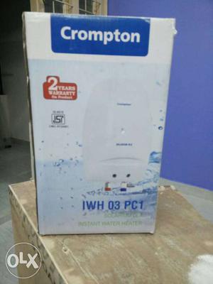 Brand new Crompton Instant geyser, un sealed for