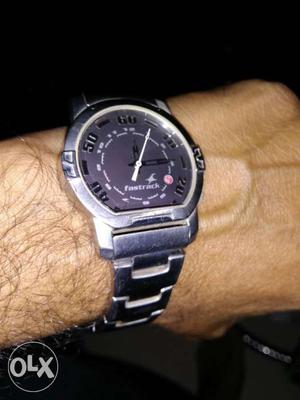 Branded fast track men's wrist watch