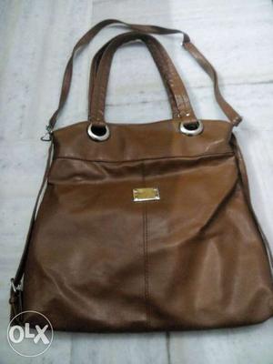 Brown sling bag for ladies