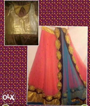 Desiginer lehenga suit blouse in your choice by