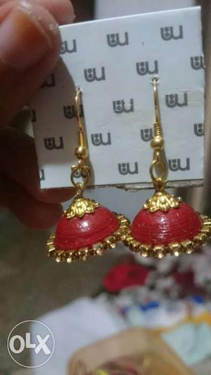 Jhumkas(Earrings). Handmade beautiful jhumkas