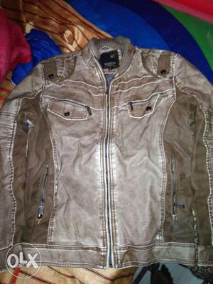 Leder looks jacket new condition my number