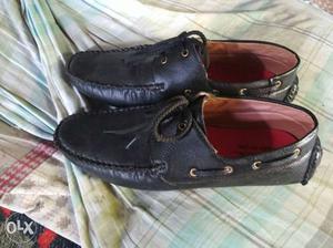 Men Black Loafer 9 Size..