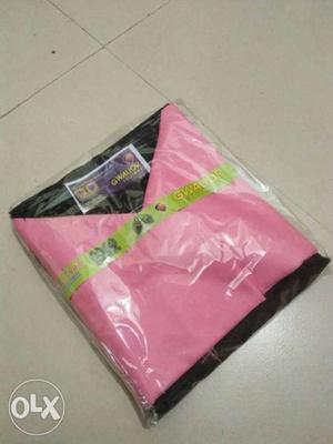 Men's Pink shirt or black pant cloth