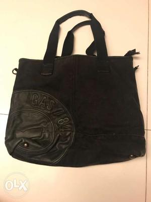 Original GAS bag. canvas plus real leather