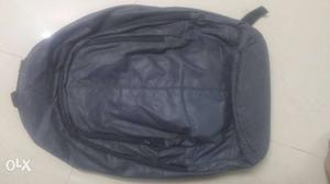 Original fastrack Black Leather Backpack
