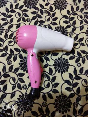 Pink And White Hair Blower