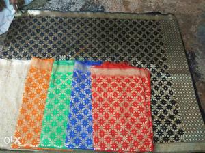Red Blue Green And Brown Textile