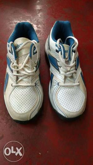 Reebok Running Shoes White-and-blu