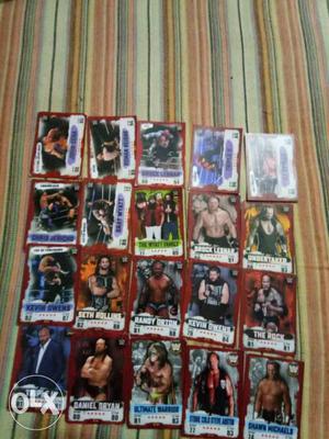 20 slam attack bronze cards in very good condition. All 5