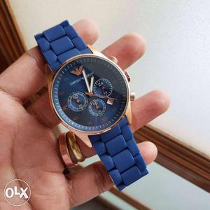 Armani Blue Colour Watch