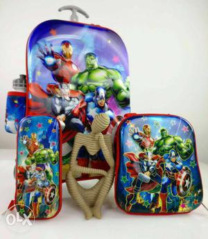 Avengers Print Backpack