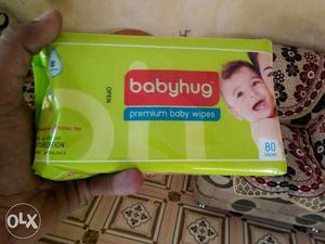 Babyhug primium wipes Mrp 145 our price 110 rs