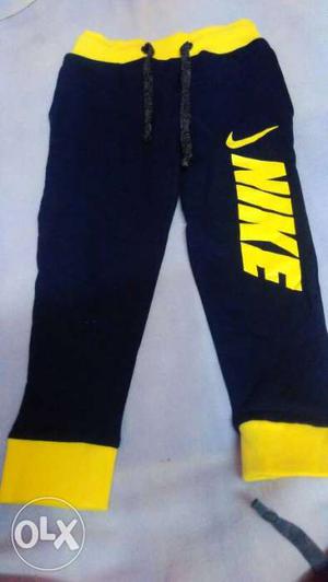 Black And Yellow Nike Sweatpants